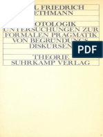 C. F. Gethmann - Protologik