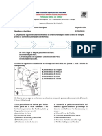 Tercer Examen Bimestral de Historia Tercer Año