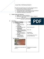 Detailed Lesson Plan in TLE Electricity