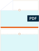 Plantilla Powerpoint Creativa Azul y Naranja