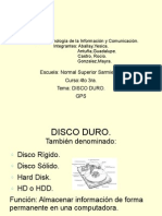 Disco Duro y GPS