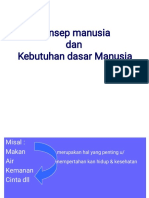 Konsep Manusia & KDM