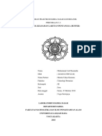 Kimia Dasar I Praktikum C-2 Buffer