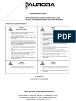 Simply Fit Hybrid LED Tubes Please Read These Instructions Carefully Before Installation Leave A Copy For The User / Maintenance Engineer For Future Reference