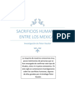 Sacrificios Humanos Entre Los Mexicas