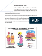 Pakaian Adat Sulawesi Tenggara Dari Suku Tolaki