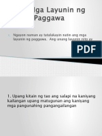 Ang Mga Layunin NG Paggawa