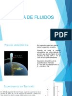 Sem 3 y 4 Estatica de Fluidos