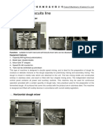 Biscuits Line Cookie Machine Tunnel Oven Bakery Line Consol Carbon Steel Belt Oven