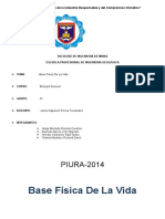 Trabajo2 - Base Fisica de La Vida