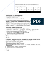 Prueba Coeficiente 2, 4º Medio Octubre 2018