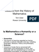 010 Lessons From The History of Mathematics