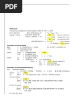 EuroCode - Wind Load Calculation | PDF | Wind Speed | Wound