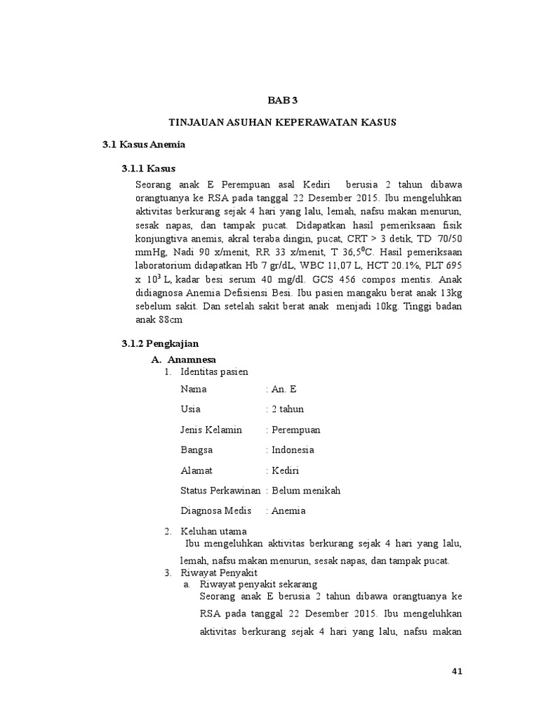 Kasus Anemia