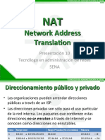 Presentacion 10 - NAT