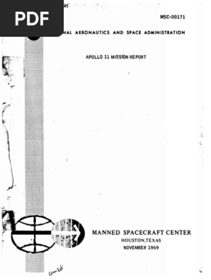 Nasa Apollo 11 Mission Report Pdf Apollo Lunar Module Apollo Program