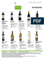 TAP Portugal Wine List 