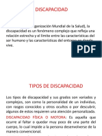 Discapacidad Tipos