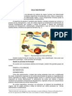 Ciclo das rochas: origem e classificação