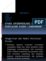 Studi Epidemiologi Dan Penilaian Risko Lingkungan