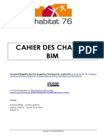 Le Cahier Des Charges BIM DHabitat 76