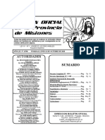 Boletin Oficial Misiones Del 23 de Octubre