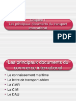 Chapitre 1 Les Principaux Documents Du Commerce International