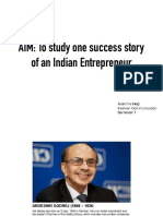 AIM: To Study One Success Story of An Indian Entrepreneur: Aashima Negi Fashion Communication Semester 7