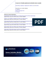 Anti-Self-Collapse Design of Reservoir in Flexible Epidermal Microfluidic Device Via Pillar Supporting