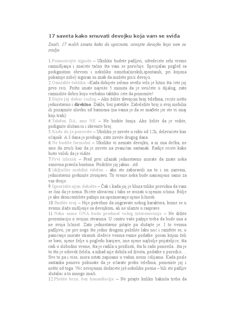 Kako zavesti curu preko facebooka