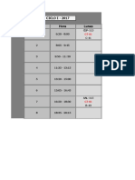 Horario 2017