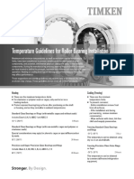 Temperature Installing Bearings