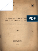 Acta Del Cabildo Abierto Del 18 de Septiembre de 1810 PDF