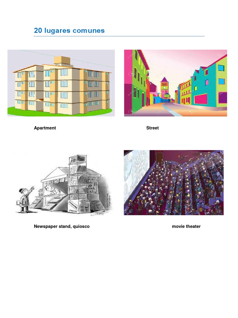 20 Common Places List | PDF | Art | Young Adult