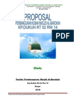 Proposal Mushola at Taqwa