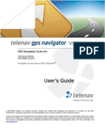 TeleNav Version 5.2 User's Guide - Sprint (Windows Mobile HTC Touch)