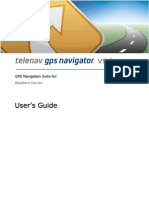 TeleNav Version 5.5 User's Guide - All (BlackBerry Tour)