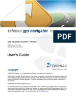 TeleNav Version 5.5 User's Guide - T-Mobile (Sidekick LX)