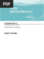 Your Navigator Deluxe v1.0 User's Guide - US Cellular (Android)