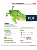 Crocodile: Assembly Instructions