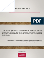 Legislación, Función Electoral.