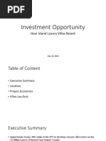 Investment Opportunity Luxury Villa Resort Hvar Croatia PDF