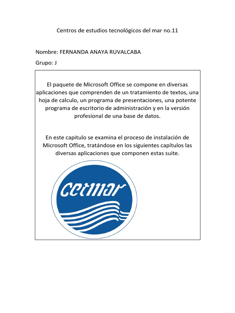 Prueba | PDF | Microsoft Office | Software de la aplicacion
