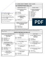 Gage County Sample Ballot