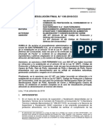 RESOLUCIÓN FINAL N.º 106-2018/CC3: Comisión de Protección Al Consumidor N.º 3 Sede Central EXPEDIENTE N.º 164-2017/CC3