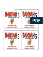 Label Baxtah 5