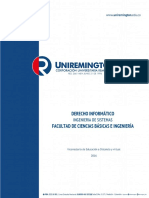 Derecho Informatico - 2016 - Sistemas PDF