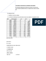 Calculo de Poblacion Aplicando El Metodo de La Parabola 2do Grado