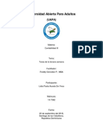 Tarea de La Tercera Semana Comtabilidad III