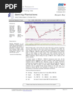 Genting Plantations Berhad: Likely To Move Higher in The Near Term - 12/10/2010